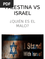 Israel vs Palestina (¿Quién tiene la razón?