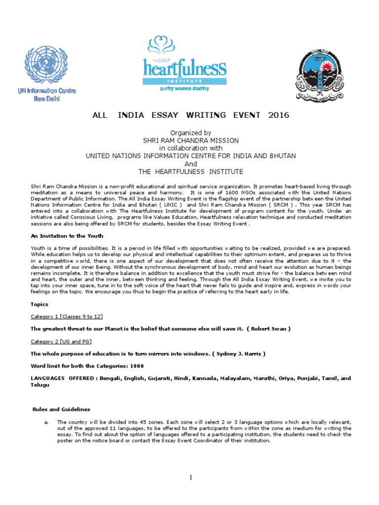 Leaflet writing topics picture