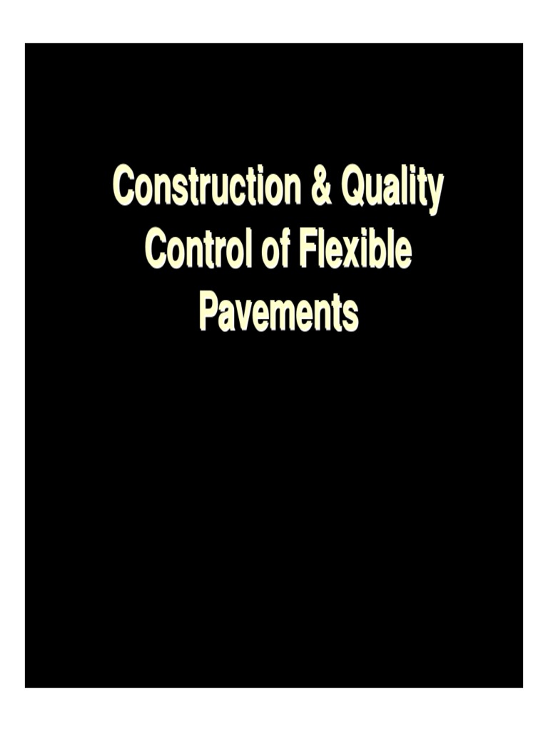 Pavement Construction PDF | PDF | Asphalt | Road Surface