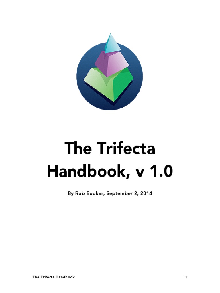The Trifecta Handbook Market (Economics) Economies