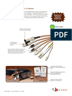 Siemon Lightsystem Jumper and Pigtails Spec Sheet