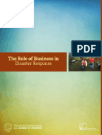 Role of Business in Disaster Response