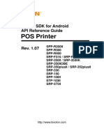 Manual POS Printer SDK For Android API Reference Guide English Rev 1 07