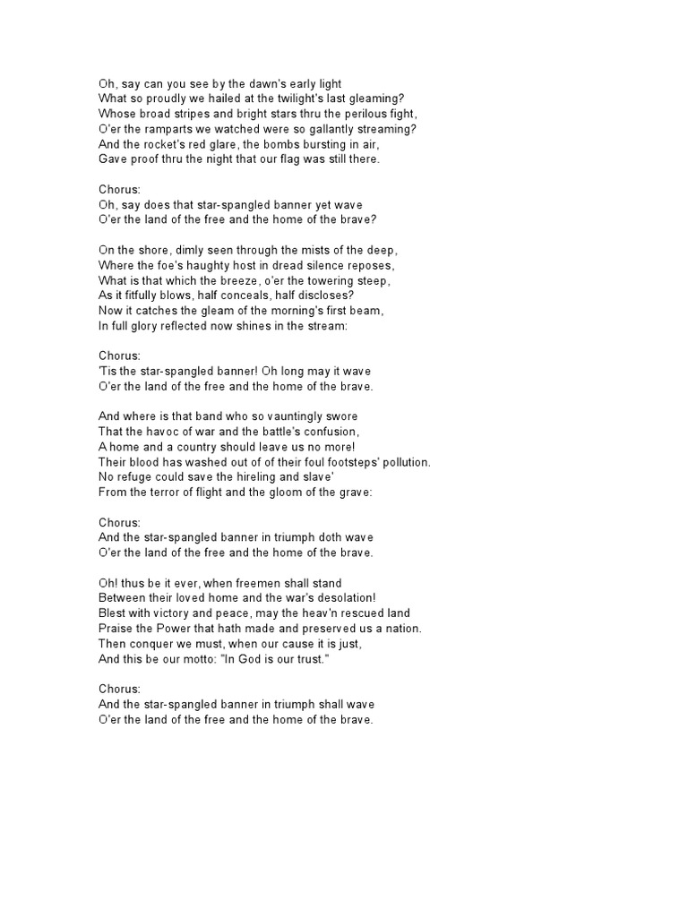 Himno usa