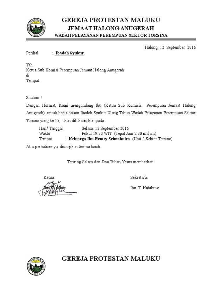 Undangan Wadah Pdf