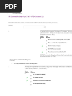 IT Essentials (Version 5.0) - ITE Chapter 12: Assessment Results