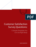CustomerSatisfaction Survey Questions_Correct