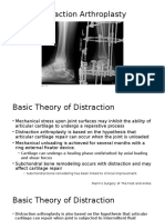 Ankle Distraction Arthroplasty