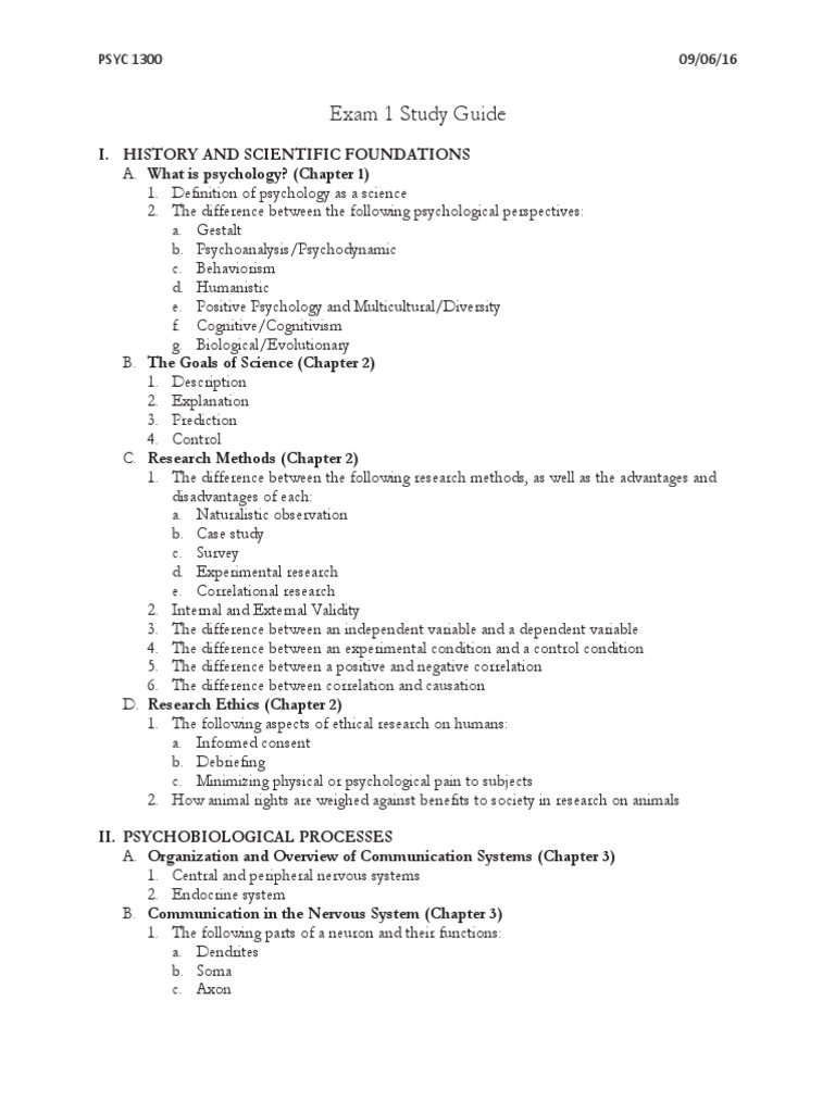 Exam 20120 Study 20 Guide | PDF | Cerebral Hemisphere | Neuron