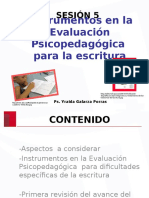 Instrumentos de Ev Psicopedagogicos Escritura