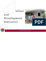 The Social Welfare and Development Indicators Booklet