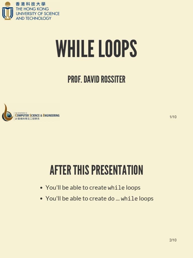 Understanding PHP While Loops | PDF