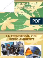 La Tecnología y El Medio Ambiente