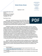 Warren FBI letter