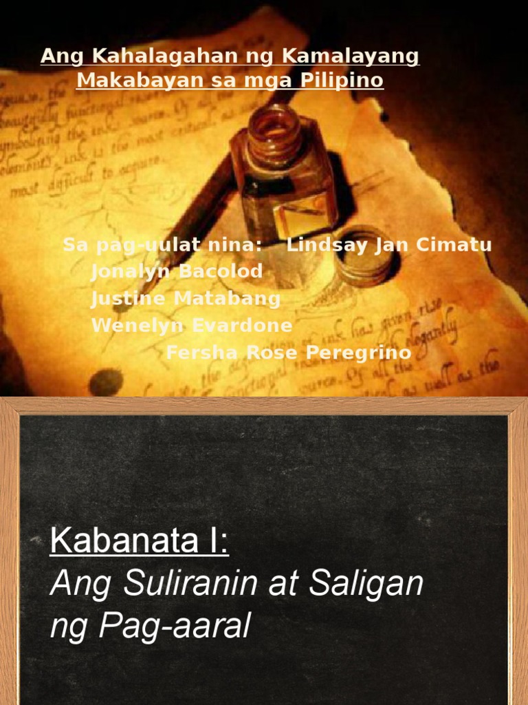 Filipino Repoting | PDF