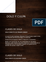 Dolo y culpa: clases y errores de tipo