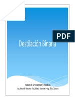 CLASE - Destilacion Binaria