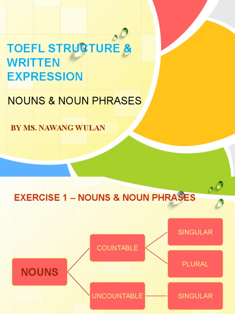 1.nouns & Noun Phrases | PDF | Language Arts & Discipline