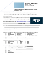 Subclass 600 Tourist Stream Checklist - Updated 24-06-2015