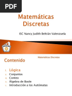 Mate Discretas Temas U1