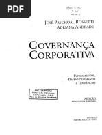 Governança Corporativa - Rossetti e Andrade - Cap. 5, 6 e 7.
