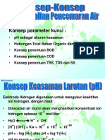 Konsep Parameter Kunci Pada Air Limbah