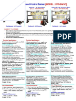 DC Motor Speed Control Trainer