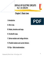 Fundamentals of Electric Circuits - Basic Laws and Circuit Analysis