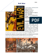 Evil War, Novedad para Septiembre de Likantro