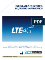 4g Lte Lte-A RF Planning Network Optimization