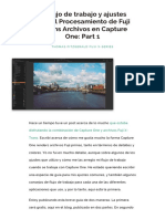 Flujo Capture One Fuji X-Trans Parte 1