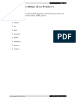 Cae Cloze Multiple Choice Worksheet 2 Answers