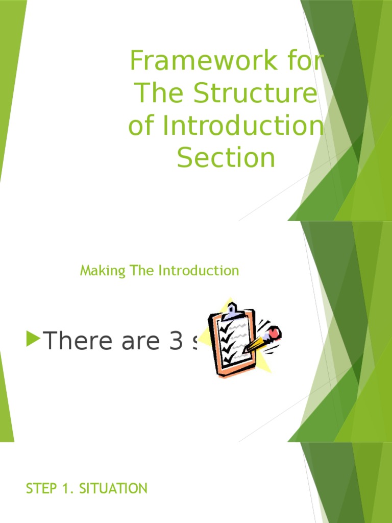 Introduction Section Framework Guide | PDF