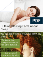 5 Mind-Blowing Facts About Sleep