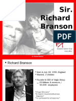 Sir. Richard Branson: Creative Career Club Harry Woo