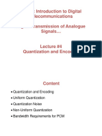 TE312 Lecture 4 Quantization & Encoding