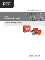 1 FW300 Dust Concentration Monitor Operating Instruction