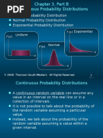 CHAPTER3 Continuous Probability Distribution