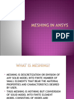 Basics of Meshing