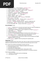 Bio 11 Finals Mock Exam