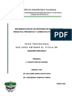 Implementacion de Un Programa de Manteni Iento Predictivo PDF