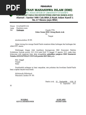 Surat Undangan Pelantikandocx