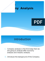 FIN382 COMPANY ANALYSIS