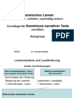 01 Literarische Kompetenz Kurzprosa