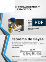 Teorema de Bayes - Estadistica