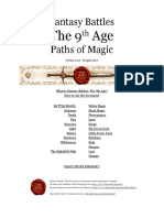 The Ninth Age Paths 1 0 0