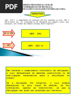 Cumprimento de Sentença - Of-Onf-oec  Processo Civil