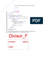 Creación de código divisor de frecuencia que permitirá la función de reloj.docx