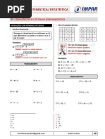 Equações de 1º e 2º Graus