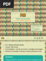 Apresentação PSS - Product-Service System